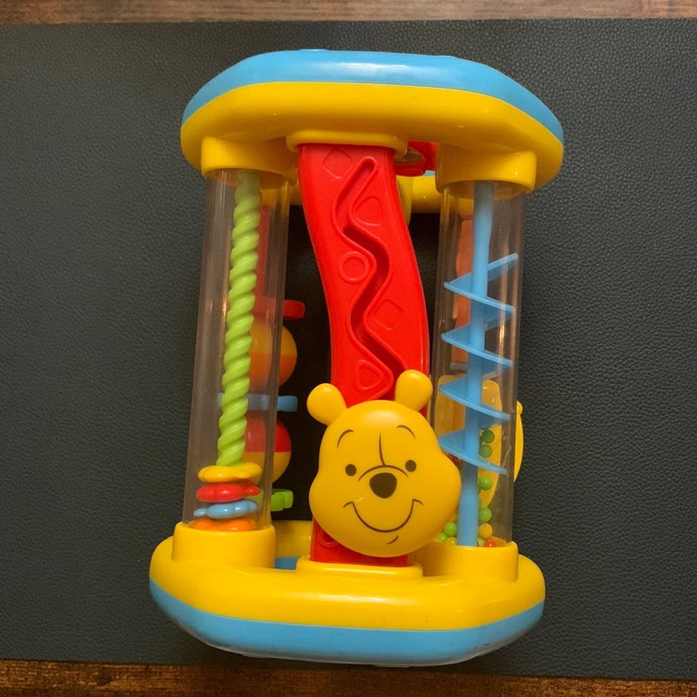 Winnie the Pooh rattle noise maker toy